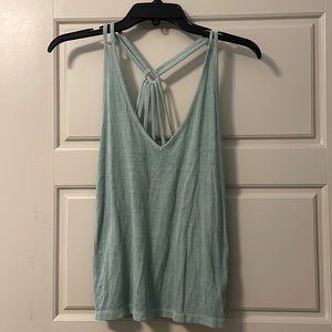 Teal American Eagle Tank Top
